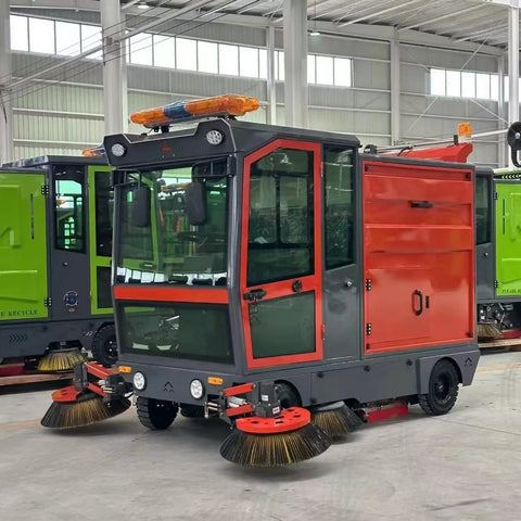 Pick Up Industrial Floor Sweeper Rides On For Commercial Cleaning Jobs Heavy Duty Sweepers With Custom Options To Keep Your Warehouse Super Clean And Ready For Business Any Time