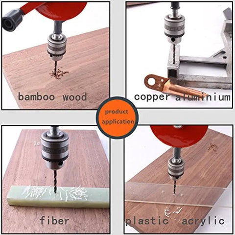 Manual Three Eighths Inch Hand Drill That Packs Power And Speed, Cast Steel Double Pinions, Solid Three Jaw Chuck, Comfy Grip Handle, Great For Wood Plastic Metal And Fiberglass, Delivers Precise Holes Without A Power Drill