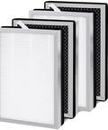 4 Pack Replacement Filter Kit For S1 W1 B1 Air Purifier 3 In 1 With Pre Filter H13 True HEPA And Activated Carbon Budget Friendly