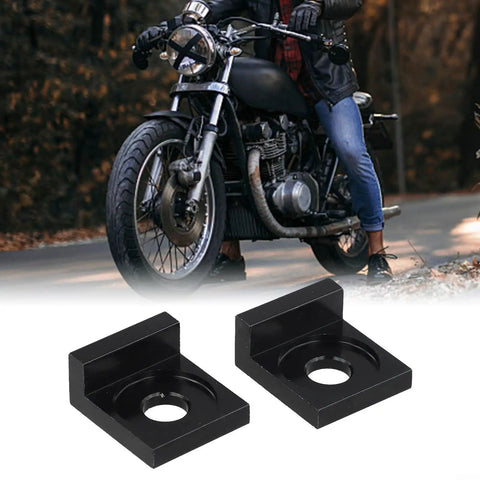 Premium CNC Aluminum Chain Tensioner For Motorized Bike 49cc 66cc 80cc Engine Kit With Smooth Roller Guide Wheel Black To Lock In Tight Fit And Stop Slack, black aluminum pair