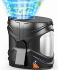 Wearable Belt Fan With 16K RPM Turbo Airflow, Six Speed Rechargeable Waist Clip Fan, Hands Free Portable Cooler, black body