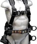 Six D Rings Safety Harness With Quick Connect Buckles For Fall Arrest And Ladder Work Peregrine Platinum Series Nylon Poly Blend 2X Large