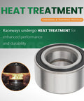 Front Wheel Hub Bearing Set Left And Right With ABS For Ford C-Max 2013-2018, Escape 2013-2019 showing heat treatment process
