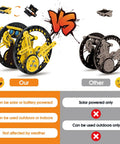 Comparison of Solar Powered Robot Kit For Kids Ages 8 To 12 12 In 1 Hands On Build Your Own Robot with other kit