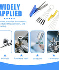 Carburetor Cleaning Kit With Torch Tip Cleaner 13 Cleaning Lines 5 Cleaning Needles 5 Nylon Brushes 1 Sharp Pick, tools shown
