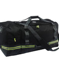 Beefy Firefighter Turnout Gear Duffel Bag For Fire, Fall Protection And Sport Equipment, Red Camo Large with reflective strips