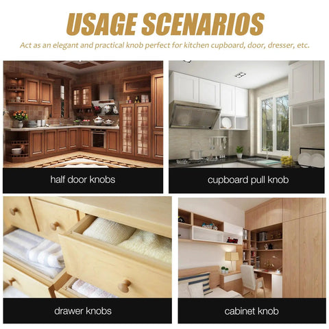 Installation scenarios for Black Aluminum Hidden Recessed Door Handles 2 Pack Concealed Cabinet Pulls shown in different furniture settings