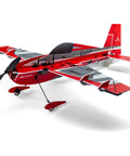 Eratix 3D Flat Foamy 860mm Ready To Fly RC Airplane with Brushless Motor Spektrum Avian Smart ESC in red color