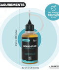 Liquid Solder Flux Dropper 30 Ml 1 Oz No Clean Rosin Mildly Activated Flux For Electronics Soldering RoHS Compliant Lead Free
