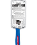 Packaging of 8 Inch Adjustable Wrench With Extra Wide Jaw Opening Up To One And A Half Inch For Big Nuts And Bolts In Tight Spaces