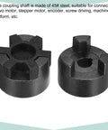 Flexible Coupling Shaft 12mm To 25mm Bore Motor Coupler Joint For Servo And Stepper Motors, 52mm Long, 44.5mm OD, 45 Steel Pro Grade