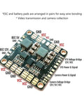 Beefy Power Hub And Distribution Board For Drone Builders With Double BEC 5V 3A And 12V 2A Output Up To 3A High Current 4 Layer PCB