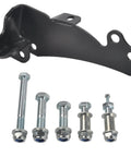 Beefed Up Front Adjustable Panhard Track Bar For 0 To 4 Inch Lift Heavy Duty Off Road Track Rod With Quiet Smooth Bushing Optimized Lubrication For Long Lasting Stability And Rock Solid Steering, black steel bracket with mounting bolts