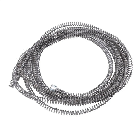 Heavy Duty 16mm Drill Drive Drain Snake Auger Cable For Toilet And Sink Clearance Flexible magnesium steel cable for plumbing.
