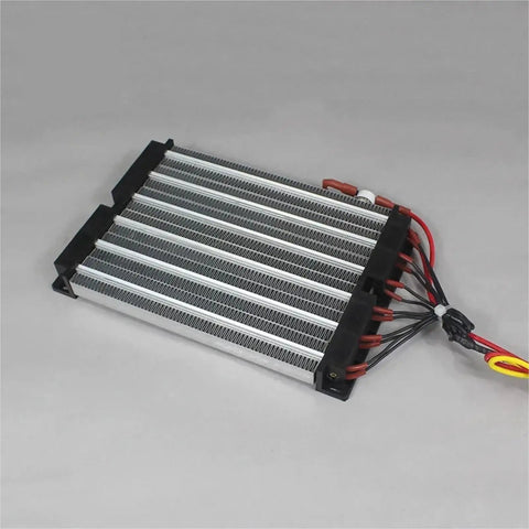 Built Tough 3000W PTC Electric Air Heater With Automatic Thermostat Shutdown And Heavy Insulation, aluminum heating element with wiring.