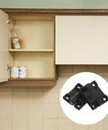 Space Saving 90 Degree Folding Cabinet Door Hinges For Offices And Kitchens LOORGVEL Rugged Plastic Torque Desk Hinges Black