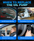 Oil Pump And Timing Chain Kit For Chevy And GMC LS Engines Fits Silverado Tahoe Suburban Express Avalanche Sierra Yukon Savana 4.8L 5.3L 6.0L LS1 LS2 LS3 Beef Up Reliability And Long Engine Life tips on when to replace oil pump with symptoms like low pressure, overheating, noise, and starting issues.