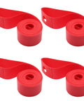 4 Pack Red 20mm PVC Bicycle Rim Strips Tire Liners For Road And Mountain Bikes, high pressure puncture resistant
