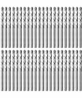 Premium Hss Screw Mount Drywall Cutout Bits With Precision Guided Shank for fast routing, steel bits laid out in rows.