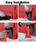 Third Generation Shipping Container Jack Lug Beefed-Up Heavy Duty Lug Leveler With U-Shaped Handle And Limiter Lifter installation steps