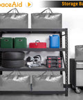 Heavy Duty Moving Bags Set With Extra Large Storage Totes And Backpack Straps Strong Handles And Zippers 86 Liter Capacity Gley