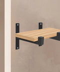 Heavy Duty L Shaped Shelf Bracket Set With Screws For Wall Cabinets And Home Use Sturdy Stainless Steel Right Angle Support