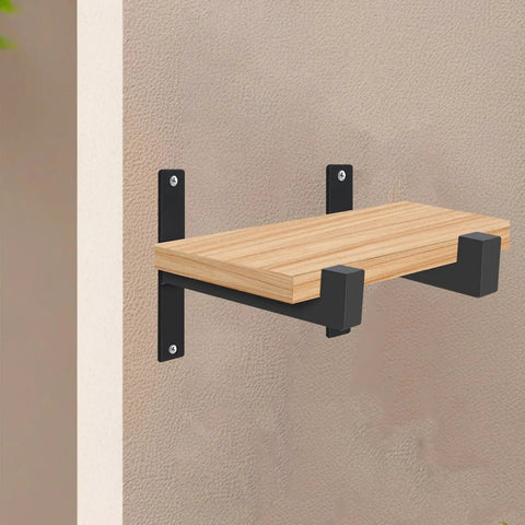 Heavy Duty L Shaped Shelf Bracket Set With Screws For Wall Cabinets And Home Use Sturdy Stainless Steel Right Angle Support