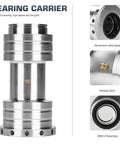 Rear Axle Bearing Carrier For TRX 250R 400EX 400X FourTrax Left Or Right Side Fits 1986 To 2014 ATV Models Replace 42500-HN1-A40 Machined Forged Construction For A Tough Smooth Durable Drive System, aluminium alloy base with grease zerk and 2 bearings