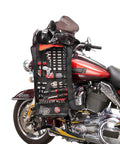 64 Piece Motorcycle Tool Kit With Roll Pouch For Harley Davidson And All Models Built To Tackle Any Trail Or Street Ride on bike