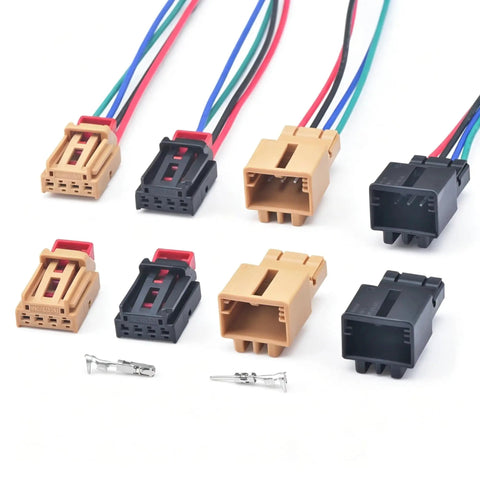 Heavy Duty Automotive Sensor Wiring Harness Connector Plug Compatible Sagitar Magotan Golf, includes multiple connectors and wires.