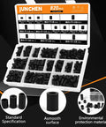 Must Have Black Nylon Spacers Kit With 820 Pieces And 14 Size Assortment For Electrical Outlets Switch Receptacles