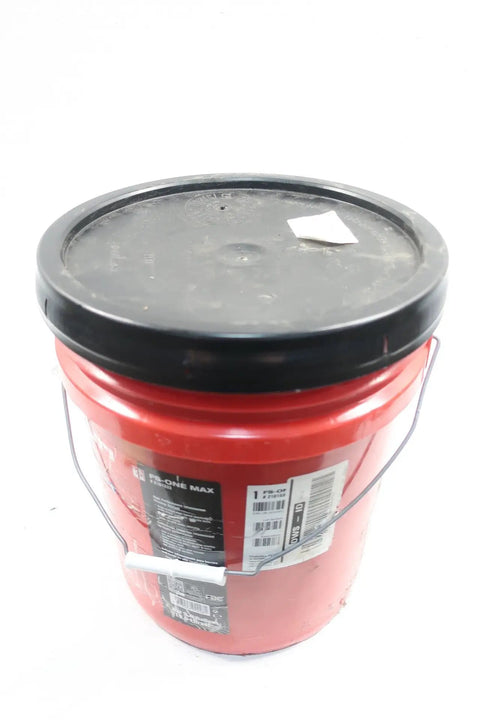 FS-One Max 5 Gallon Intumescent Firestop Sealant red bucket with black lid