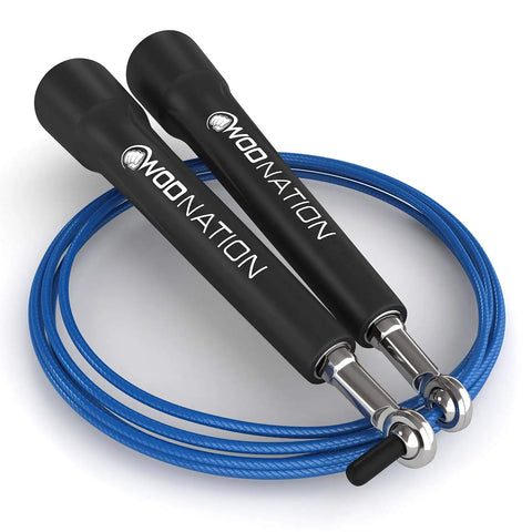 Adjustable Speed Jump Rope For Men And Women Black Alloy Steel Rope Fast Turnover For Boxing And MMA Training Home Gym Cardio Gear