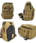 Dope Lightweight Outdoor Tactical Backpack For Everyday Carry Tan With Tons Of Pockets And Quick Access Compartments A Versatile EDC Sling Pack For Work Travel And Weekend Missions