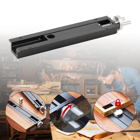 Heavy Duty Dual Function Bench Tail Vise And Inertia Vise Fixture For Adjustable Desktop Table Clamp with 20mm hole compatibility