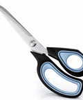 Premium Tailor Scissors 9.5 Inch Heavy Duty Stainless Steel for Fabric, Sewing, Quilting and Alterations with ergonomic soft grip handle