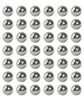 50 Pack 1/4 Inch Chrome Steel Ball Bearings G25 Precision Balls For Bikes And DIY Projects - High Quality Solid Balls With Smooth Finish, Rust Resistant, Great For Bearings, Hobbies, And Pro Upgrades arranged in a grid