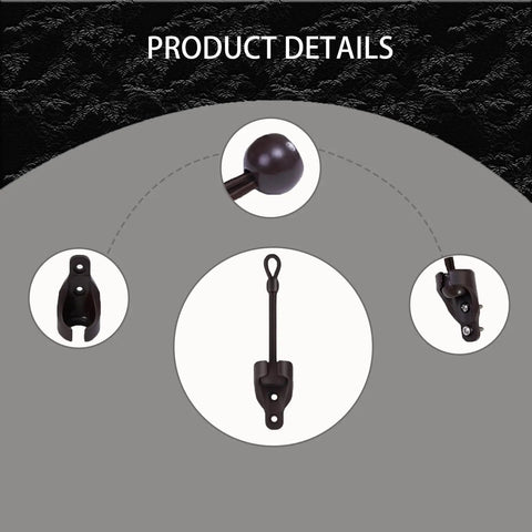 Universal Bungee Tie Kit For Roller Shades And Shade Sails Heavy Duty Corrosion Resistant Clips And Tie Downs Indoor Outdoor Patio Use Replacement Parts 2 Pack Brown Easy Install