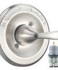 Stainless steel Delta 13 Series Trim Kit Replacement with cartridge for shower valves