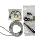 Drive Chain Assembly 1915 For RowErg Model C D E Indoor Rowers Replacement Kit with 14 tooth sprocket and nickel chain