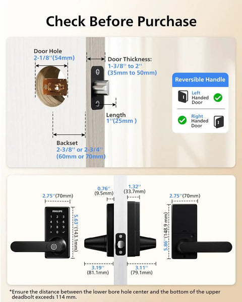 Straight Up Secure Wi Fi Smart Door Lock With Keyless Entry Design And Lightning Fast Fingerprint Scanning For Total Peace Of Mind Home Protection Plus Seamless App Remote Control And Bulletproof Auto Lock With Zero Fuss Installation