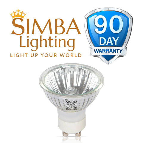 25W NP5 Candle Warmer Replacement Light Bulb 4 Pack For Wax Melt Tart Burners Halogen GU10 120V Dimmable Warm White 2700K