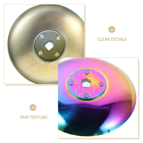 Colorful fencing guard for foil protection and training comfort, lightweight hand guard shield with clear details and texture.