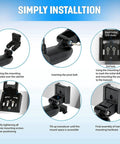 Installation guide for Transducer Bracket Replacement Kit with Mounting Plate and Transom Hardware for XNT 920T 9HW 9Di 14Di