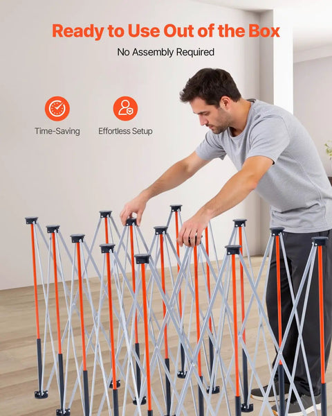 Portable Folding Workstand For Garage And Workshop Built Tough With 6000 Lbs Capacity, Collapsible Frame, No Assembly Required