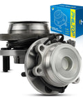 Pair Front Wheel Bearing And Hub Assembly For Nissan Frontier Pathfinder Xterra And Suzuki Equator RWD With ABS Six Lug Built Tough Quality