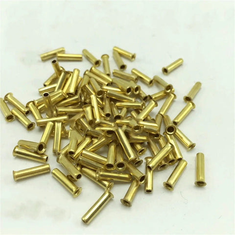 Heavy Duty Brass Sleeve Inserts 16-4mm For Nylon Tube With Oil Compression Fittings Set Of 50 Pieces Perfect For Plumbing Jobs And Pipe Extentions., brass tube inserts in bulk