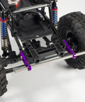 Beefed Up Aluminum Modular RC Crawler Bumper Set for 1/10 Scale Front Bull Bar on LCG Rigs