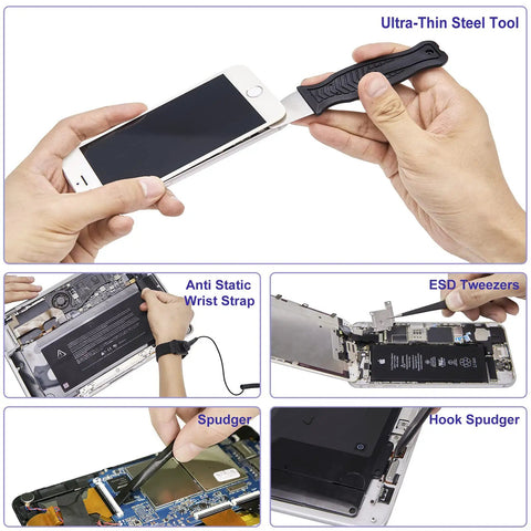 79 In 1 Magnetic Screwdriver Kit With 58 Bits And Anti Static Wrist Strap For Electronics Repair A Pro Grade Tool Set