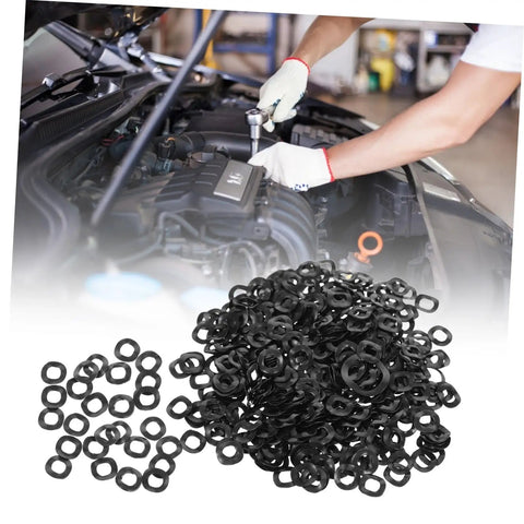 500 Piece Wave Washer Set For Automotive, Marine, And Home Appliances, Compression Spring Washers That Stop Loosening, Provide Elastic Buffering, Secure Electrical Connections, Heavy Duty And Easy To Install No Fuss used in car engine maintenance